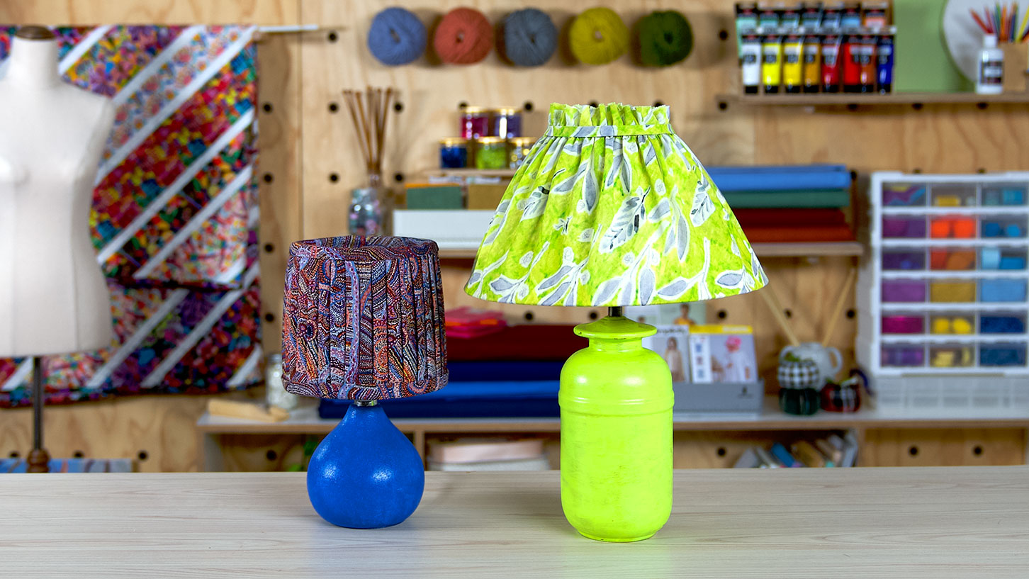 How to Upcycle a Lampshade
