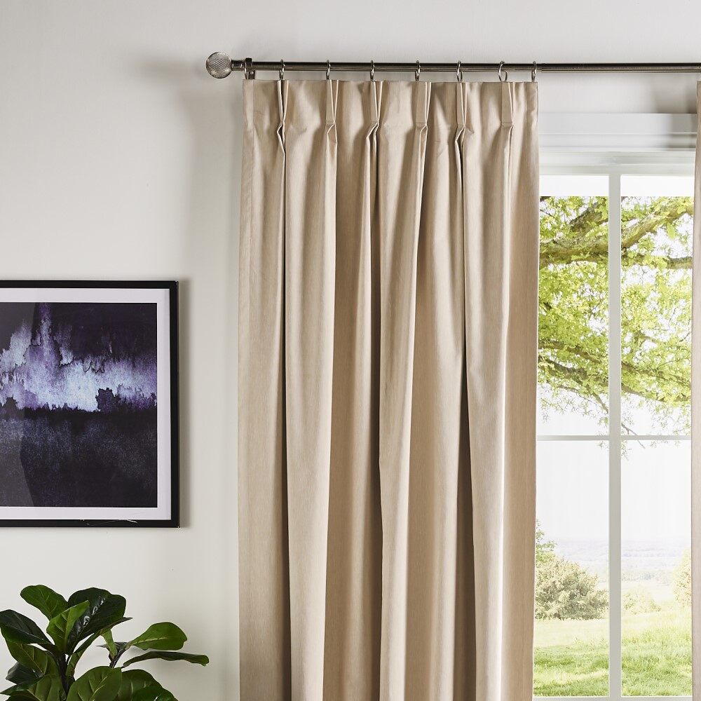 Pinch Pleat Curtains: Use Tracks Or Rods