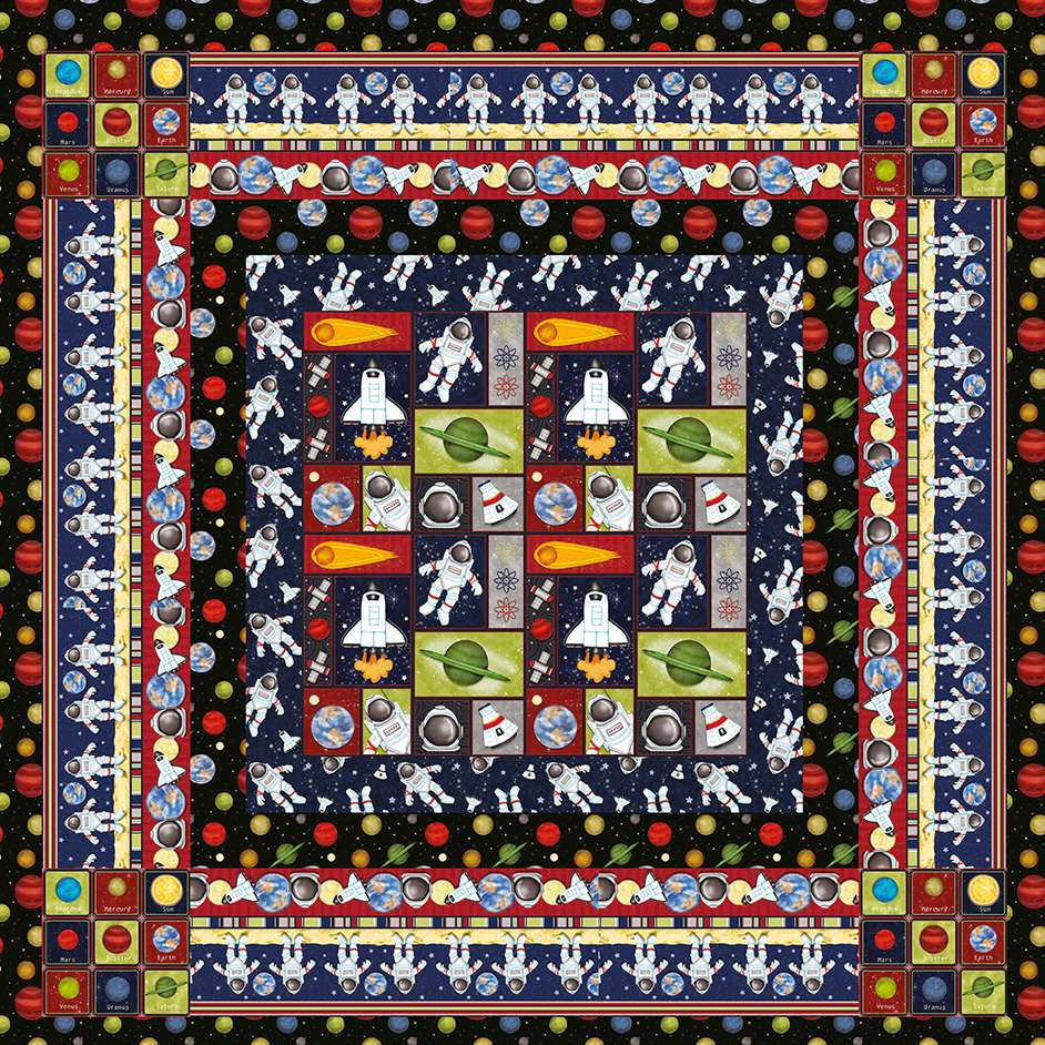 Walk In Space Quilt Project