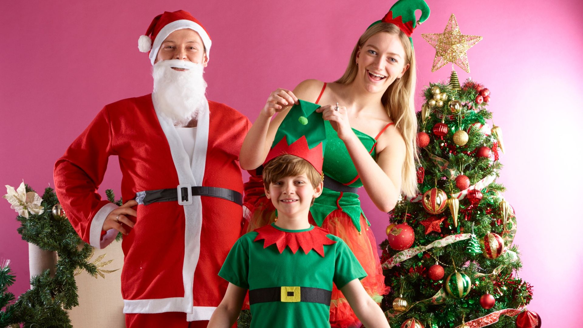 how to dress up for a christmas theme party Amazon.com: Oriental Trading Christmas Tree Costume Adult - Premium Polyester Holiday Party Outfit for Men & Women | Funny Festive Costume for Xmas Parties, Office Events & Photo Shoots