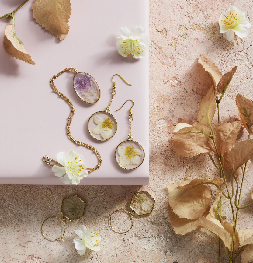 Whimsical Floral Jewellery Set Project