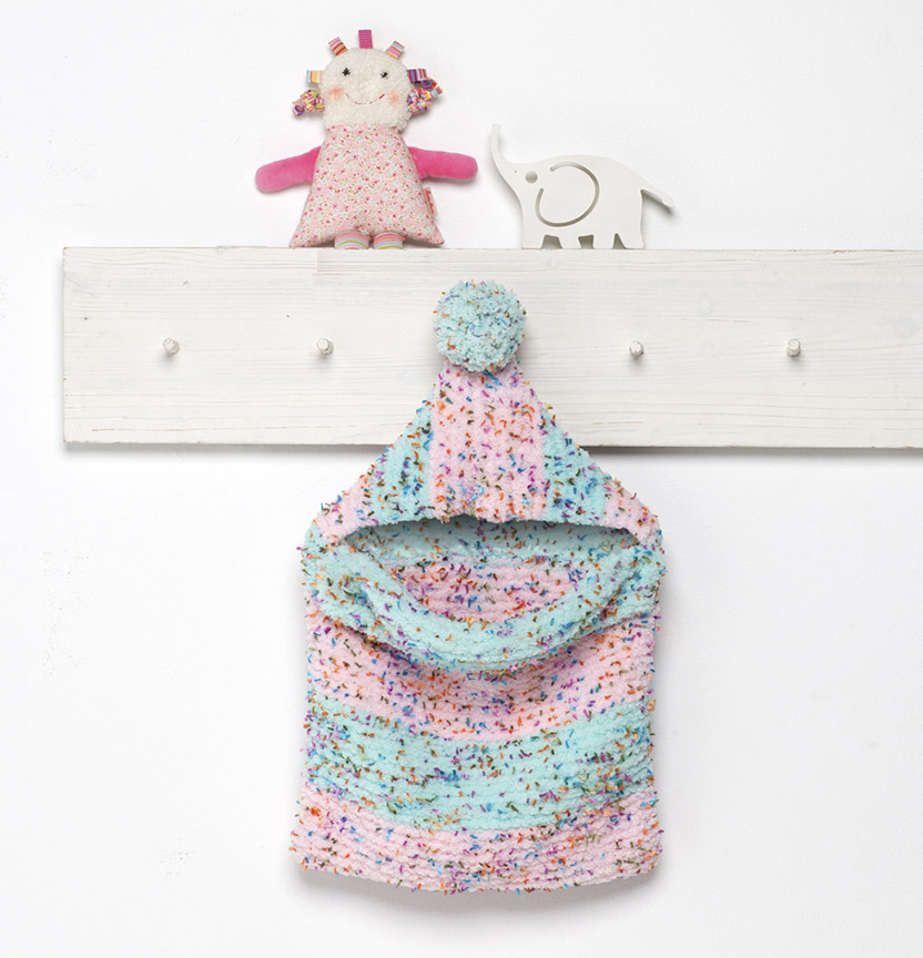 Winter Petals Baby Cocoon Project