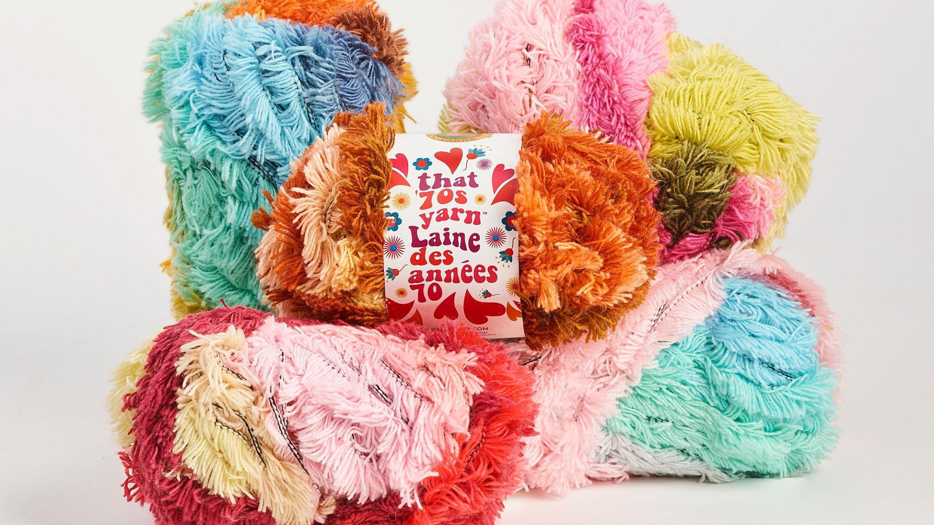 Lion Brand That '70s novelty fur-inspired synthetic yarn